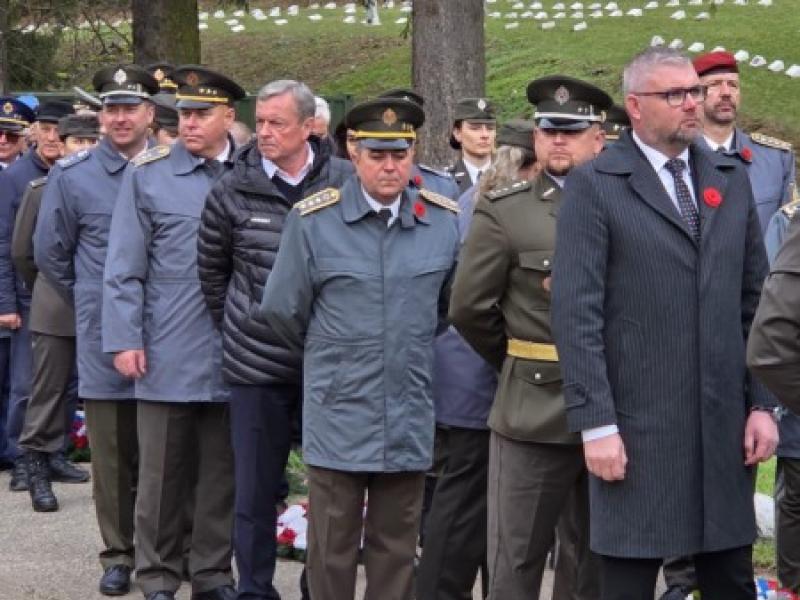 SPOMIENKA NA UKONČENIE 1. SVETOVEJ VOJNY NA VOJENSKOM CINTORÍNE